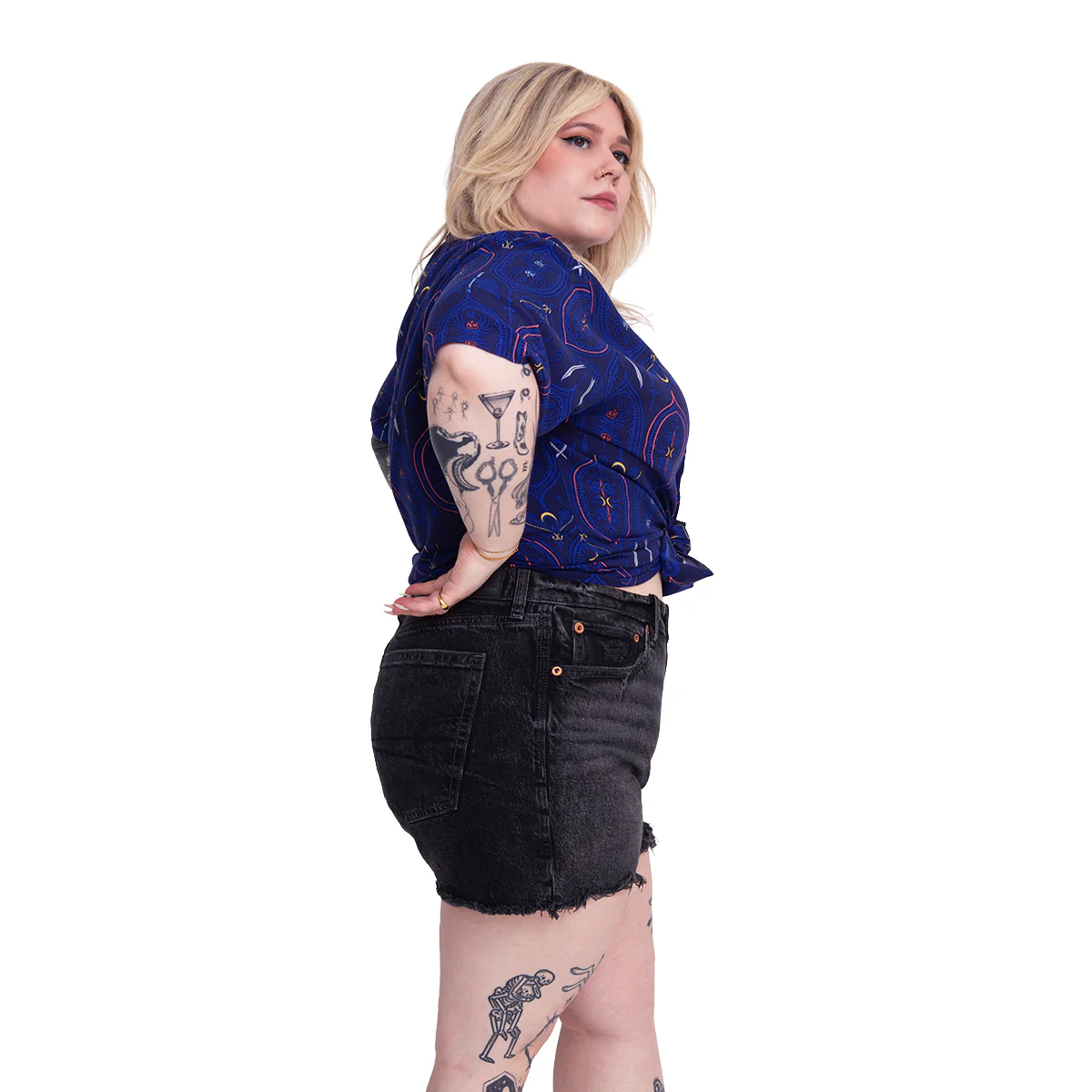 Bells Hells Collection: Dorian Storm Camp Shirt - Image 5