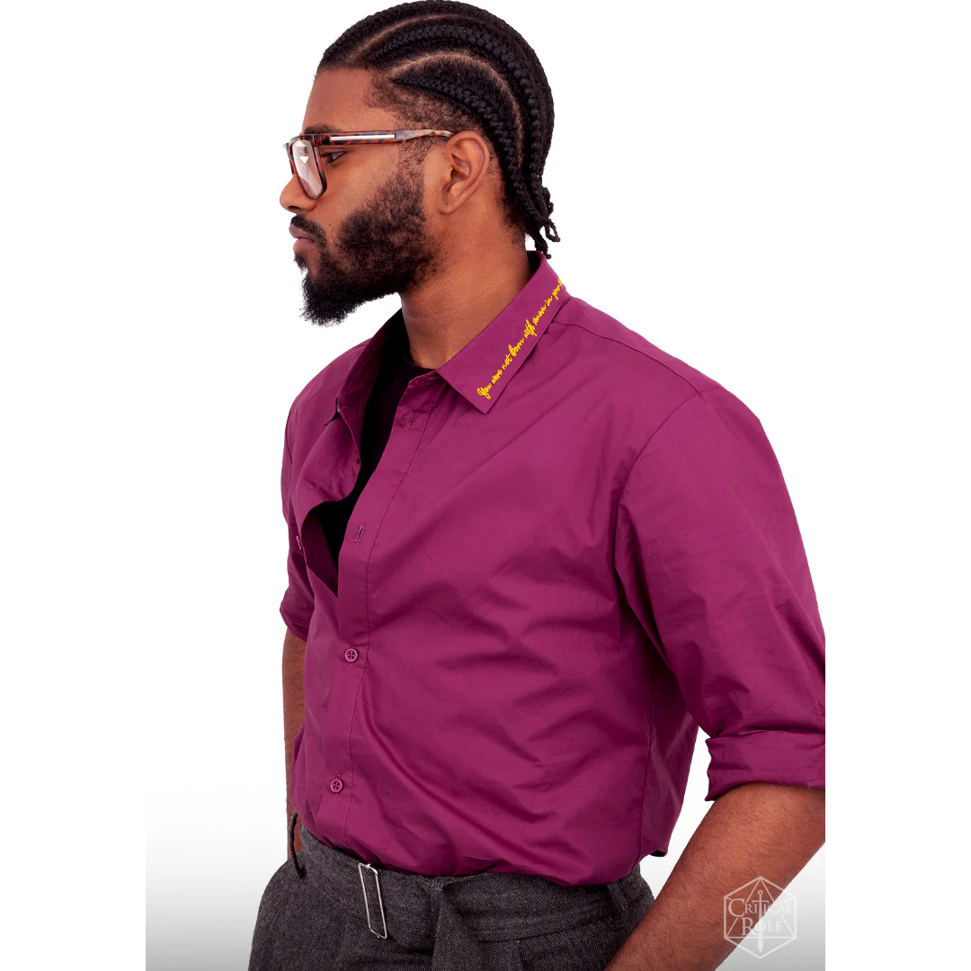 Caleb Widogast Button Down Long Sleeve Shirt