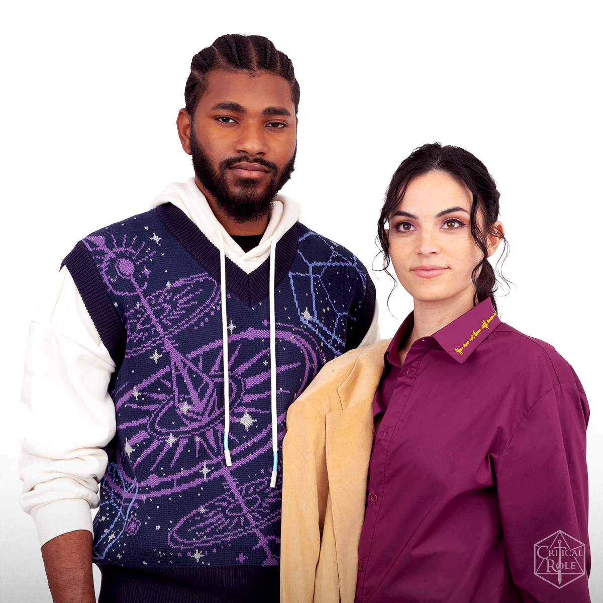 Caleb Widogast Button Down Long Sleeve Shirt - Image 3