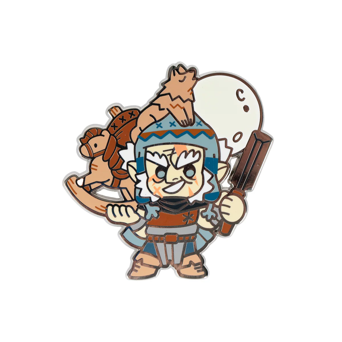 Critical Role Chibi Pin No. 31 - Chetney Pock O'Pea - Image 2