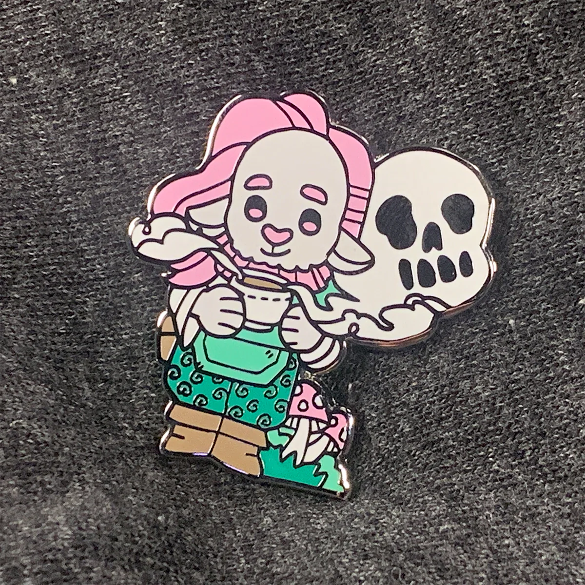 Critical Role Chibi Pin No. 5 - Caduceus Clay - Image 2