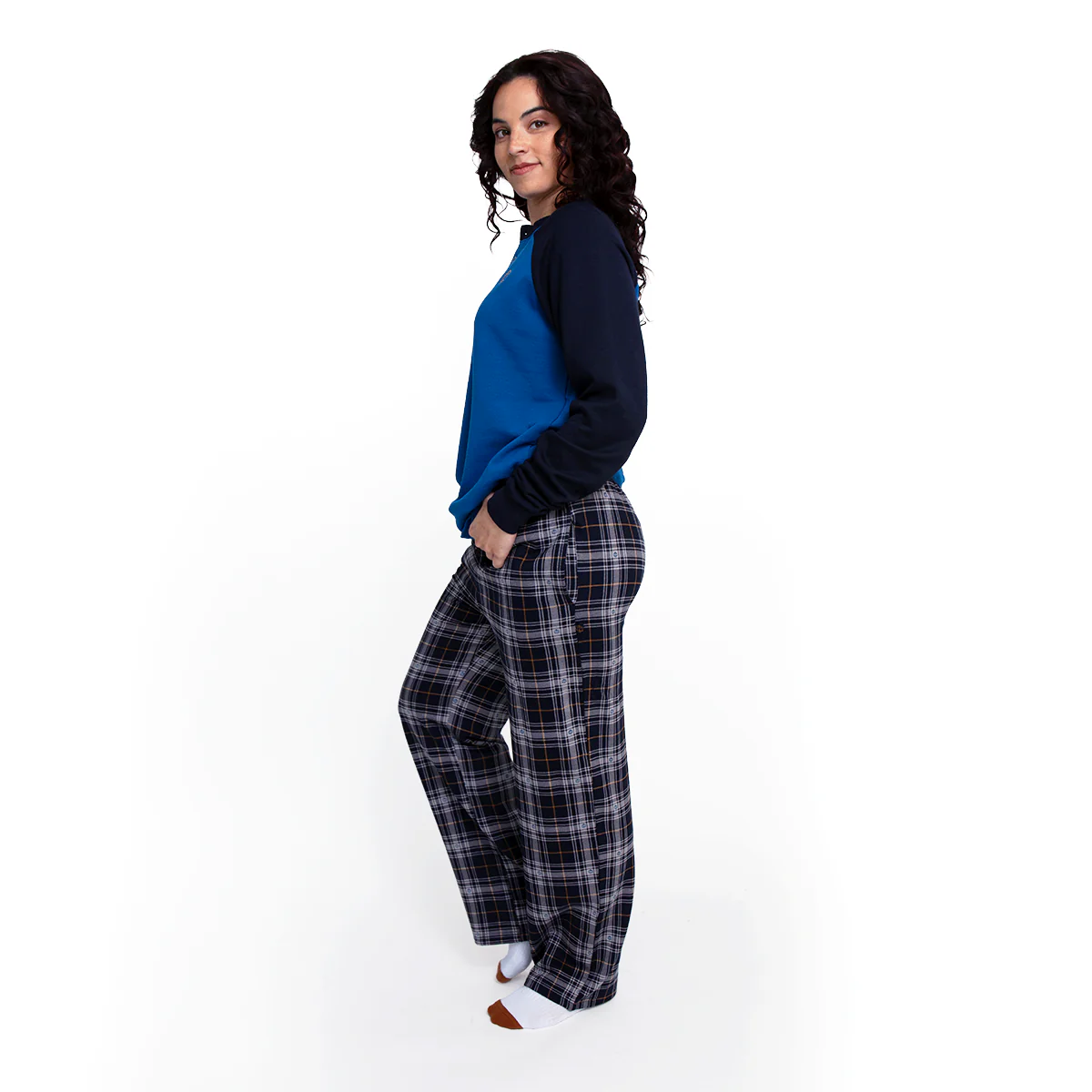 Critical Role Plaid Pajama Lounge Set - Image 6