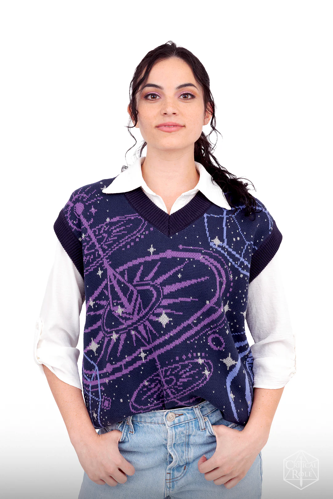 Essek Thelyss Knit Pullover Sweater Vest