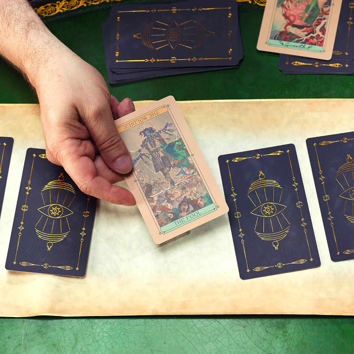 Mollymauk Tealeaf (and Jester Lavorre) Oracle of the Moon Tarot Deck - Image 8